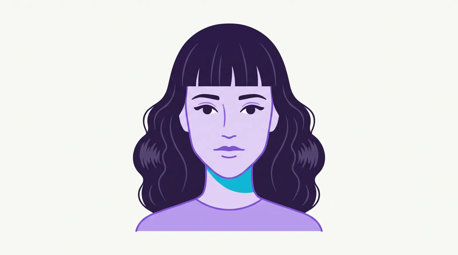Hairstyles that suit a long or oblong face shape